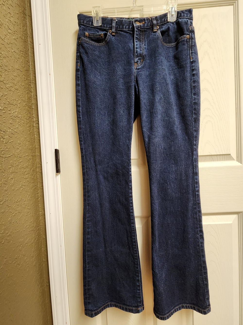 Ralph Lauren High-Rise Classic Dark Blue Women's Bootcut Jeans